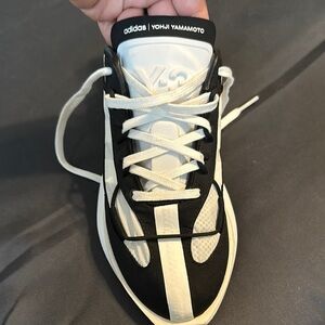 Black and White Men's Shoes